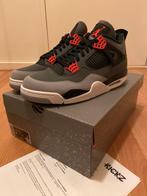 Nike Air Jordan IV 4 Retro Infrared EU 46 US 12 DS, Verzenden, Zwart, Nieuw, Sneakers of Gympen