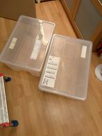 IKEA SAMLA Opbergbakken 45 liter, Doe-het-zelf en Verbouw, Kratten en Dozen, Ophalen, 40 tot 60 cm, 50 tot 75 cm, Zo goed als nieuw