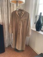 De Bijenkorf suede lange jas mt.40, Kleding | Dames, Jassen | Winter, Ophalen of Verzenden, Zo goed als nieuw, Maat 38/40 (M)