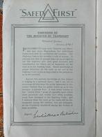 Album uit Engeland met sigarettenplaatjes van veilig verkeer, Ophalen of Verzenden