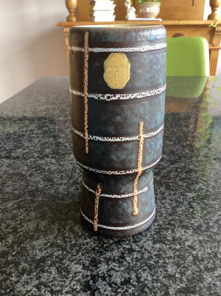 Vaas, Eckhardt, West Germany, 2067/15, vintage, Antiek en Kunst, Antiek | Vazen, Ophalen