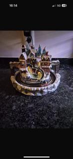 Konstsmide Kasteel met Trein en Verlichting, Ophalen of Verzenden, Gebruikt