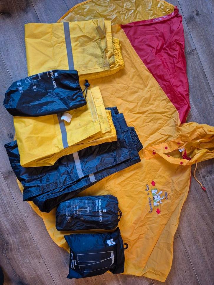 Regenbroeken regencape kind HEMA, Fietsen en Brommers, Fietsaccessoires | Fietskleding, Bovenkleding, Ophalen of Verzenden