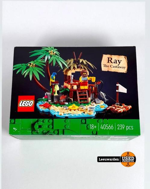 LEGO 40566 Ray de Schipbreukeling (Cast Away), Kinderen en Baby's, Speelgoed | Duplo en Lego, Nieuw, Lego, Complete set, Ophalen of Verzenden