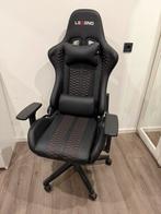 Gamestoel / bureaustoel  nieuw, Huis en Inrichting, Ophalen of Verzenden, Zo goed als nieuw, Zwart
