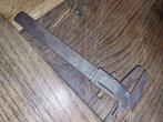oude kleine ijzeren schuifpasser, begin 1900, Ophalen of Verzenden