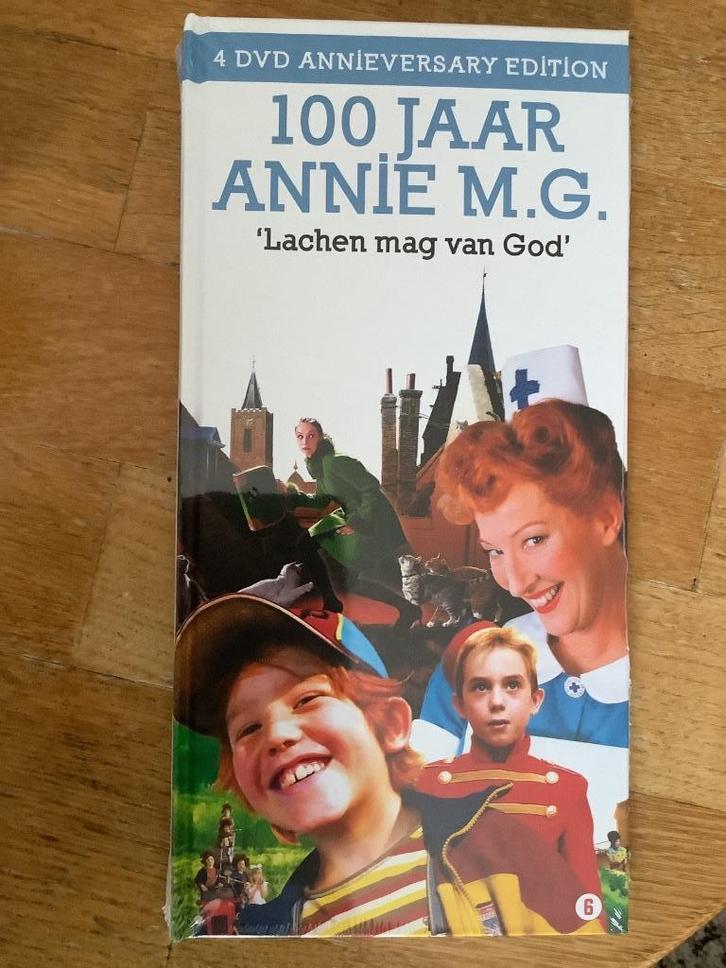 100 Jaar Annie M.G 4dvd - Abeltje,Minoes,Ja zuster nee zuste, Cd's en Dvd's, Cd's | Nederlandstalig, Nieuw in verpakking, Soundtrack of Musical