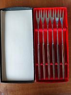 Retro set van zes fonduevorken – originele doos, Ophalen of Verzenden, Huis en Inrichting