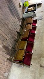 Oude antieke vintage bioscoop/theater stoelen, Ophalen