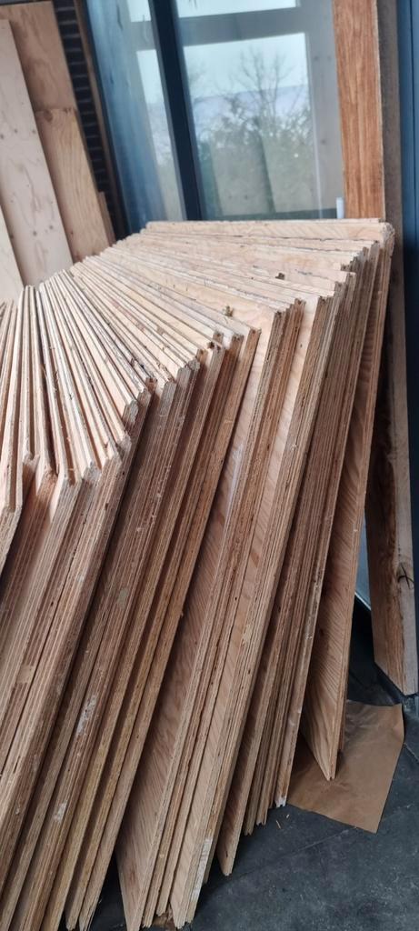 Multiplex platen / underlayment, Doe-het-zelf en Verbouw, Hout en Planken, Zo goed als nieuw, Plank, Vuren, 200 tot 250 cm, Minder dan 25 mm