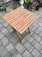 Hardhouten tuintafeltje, Ophalen of Verzenden, Rechthoekig, Hout