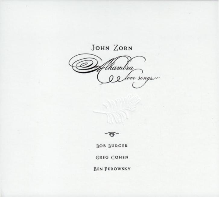 JOHN ZORN - Alhambra Love Songs 2009 CD, Cd's en Dvd's, Cd's | Jazz en Blues, Zo goed als nieuw, Jazz, 1980 tot heden, Ophalen of Verzenden