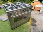 Smeg over 5 pits, Ophalen, 60 cm of meer, Zo goed als nieuw, Gas