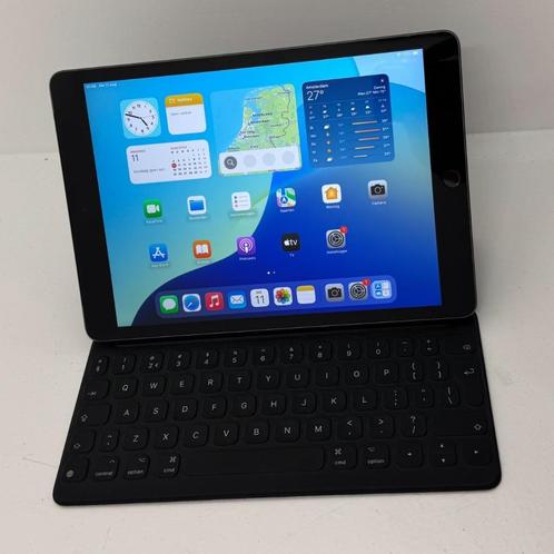 iPad 9e Gen (2021) 64GB Wifi + Cellular Space Gray | Met toe, Computers en Software, Apple iPads, Zo goed als nieuw, Apple iPad
