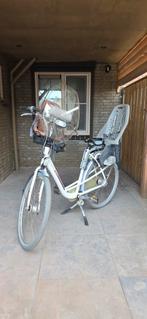 Batavus mambo deluxe moederfiets yepp kinderzitjes, Fietsen en Brommers, Fietsen | Dames | Moederfietsen, 2 zitjes, Batavus, Zo goed als nieuw