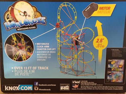 K’NEX Thrill Rides Clock Work roller coaster 15406 COMPLEET, Kinderen en Baby's, Speelgoed | Bouwstenen, Gebruikt, K'nex, Ophalen of Verzenden