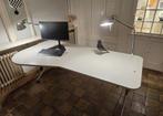 Vitra Ad Hoc Bureau - Design Slinger Bureau B200 x D80/100cm, Huis en Inrichting, Bureaus, Ophalen, In hoogte verstelbaar, Gebruikt