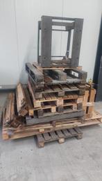 Brandhout / Pallets, Doe-het-zelf en Verbouw, Hout en Planken, Ophalen, Gebruikt, Minder dan 25 mm, Pallet