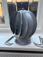 RVS schoorsteenkap draaikap past inw 80 t/m 150mm I.Z.G.S., Ophalen of Verzenden, Zo goed als nieuw, Ventilator en Afzuiger