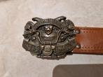 Riem harley davidson, Kleding | Heren, 95 tot 105 cm, Bruin, Echt leder, Ophalen of Verzenden