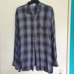 John Baner xl €20  lila met blauw, viscose, John Baner, Nieuw, Halswijdte 43/44 (XL), Verzenden