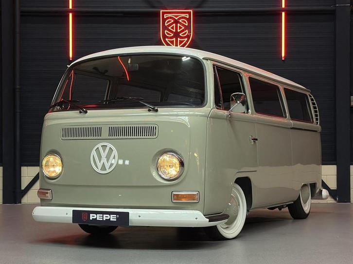 Volkswagen T2A 1600 Kombi |AIRRIDE|VINTAGE SPEED UITL.|CUSTO, Auto's, Oldtimers, Te koop, Lederen bekleding, Volkswagen, Benzine