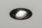 spots zwart rond of vierkant of wit staal keuken bed lamp, Ophalen of Verzenden, Nieuw