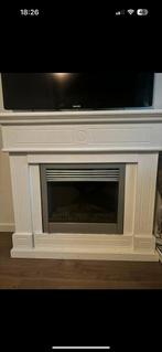Elektrische haard met schouw., Huis en Inrichting, Haarden, Ophalen, Gebruikt, Vrijstaande haard, Elektrische haard