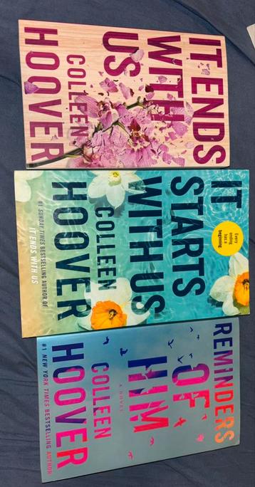 Boeken Colleen Hoover Engelstalig beschikbaar voor biedingen