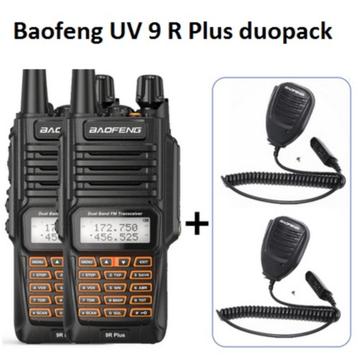 Baofeng UV 9 R 15W duo pack portofoon walkie talkie | NIEUW beschikbaar voor biedingen