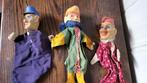 3 antieke poppenkast poppen, Antiek en Kunst, Antiek | Speelgoed, Ophalen of Verzenden