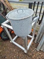 Vintage emaille pan, Ophalen of Verzenden, Zo goed als nieuw, Overige materialen