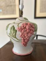 Lamp antiek Keramiek - druiven, Antiek en Kunst, Antiek | Keramiek en Aardewerk, Ophalen