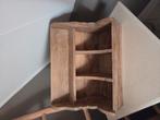 Grote houten gruttersbak, Huis en Inrichting, Woonaccessoires | Kisten, Ophalen, Zo goed als nieuw, Minder dan 50 cm, Minder dan 50 cm