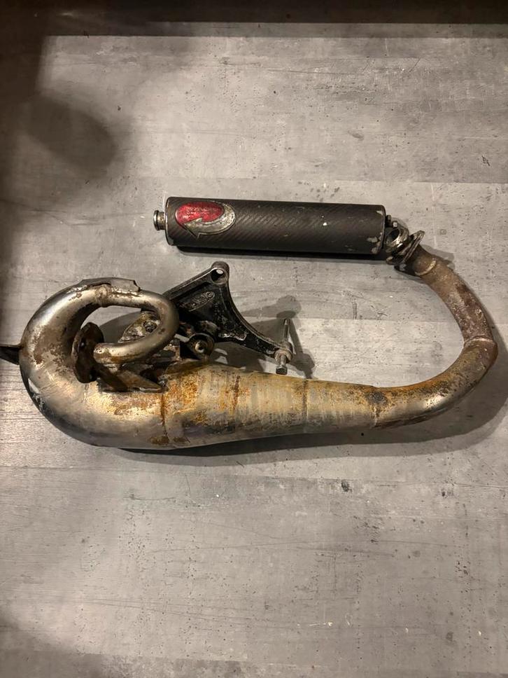 PM TUNING uitlaat piaggio 2 takt 50cc - 70cc, Fietsen en Brommers, Brommers | Tuning en Styling, Gebruikt, Ophalen
