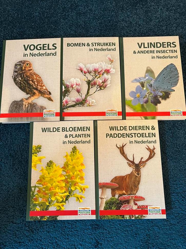 Natuurboeken Serie Postcodeloterij, Boeken, Natuur, Nieuw, Natuur algemeen, Ophalen of Verzenden