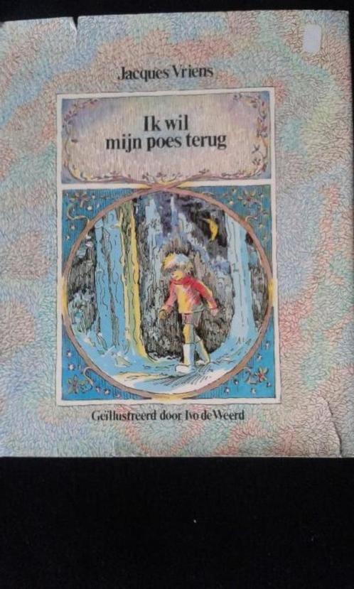 Ik wil mijn poes terug Jacques Vriens hardcover met stofomsl, Boeken, Kinderboeken | Jeugd | onder 10 jaar, Gelezen, Ophalen of Verzenden