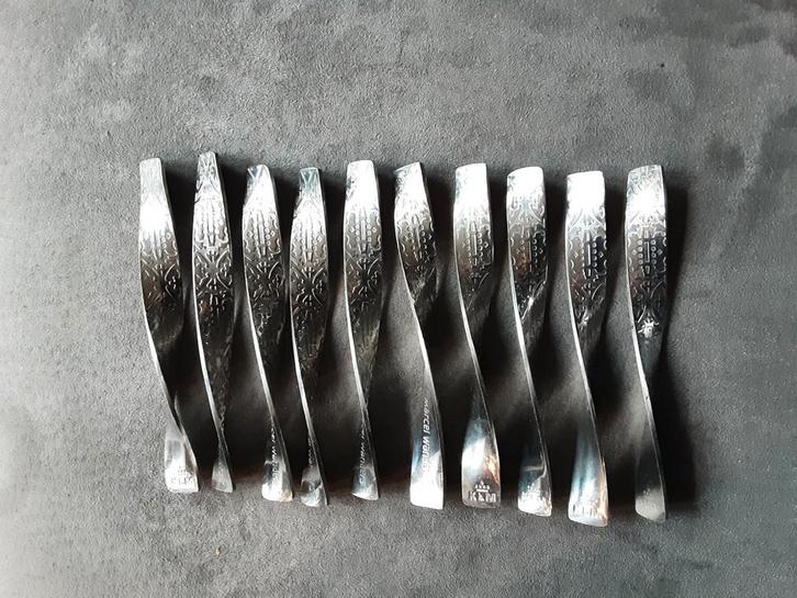 Marcel Wanders lepeltjes / roerstaafjes, Huis en Inrichting, Keuken | Bestek, Zo goed als nieuw, Rvs of Chroom, Ophalen of Verzenden