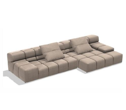 B&B Italia Tufty Time 320x150cm modulair hoekbank stof CAT.A, Huis en Inrichting, Banken | Bankstellen, Zo goed als nieuw, Vierpersoons of meer