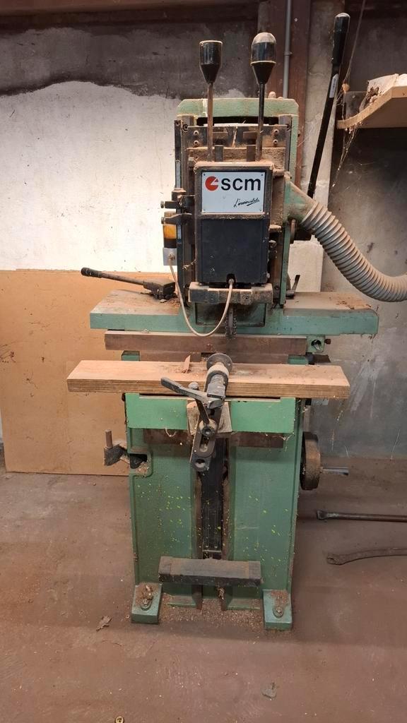 SCM QM 340 Penmachine, Zakelijke goederen, Machines en Bouw | Houtbewerking, Ophalen of Verzenden