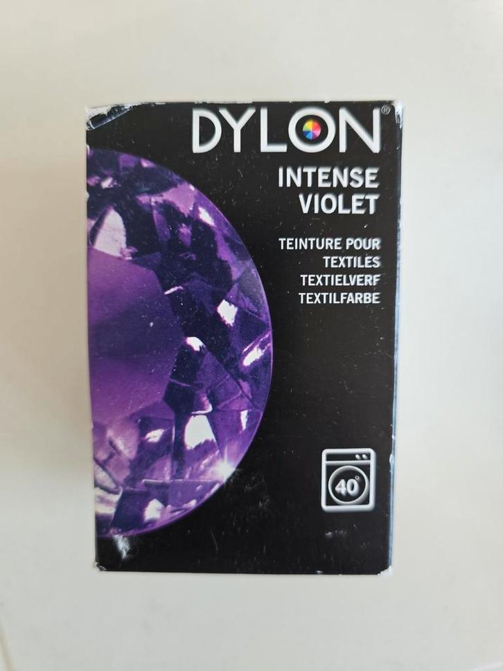 Dylon Intense Violet Textielverf, Hobby en Vrije tijd, Stoffen en Lappen, Nieuw, Overige materialen, Minder dan 30 cm, Minder dan 30 cm