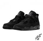 Air Jordan 4 Retro ‘Black Catʼ, Nieuw, Ophalen of Verzenden, Sneakers of Gympen