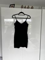 Jurkje met spaghetti bandjes zwart maat S hm, H&M, Zwart, Ophalen of Verzenden, Zo goed als nieuw