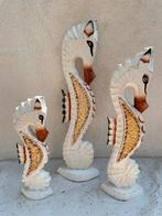 Nieuw houten zeepaardjes set, Ophalen of Verzenden, Nieuw, Dier