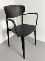 18x Kantinestoelen Stapelstoelen Zwart, Ophalen, Zwart, Nieuw, X