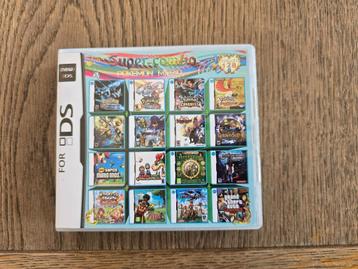 DS spel met 208 games in 1 (grote titels)  beschikbaar voor biedingen