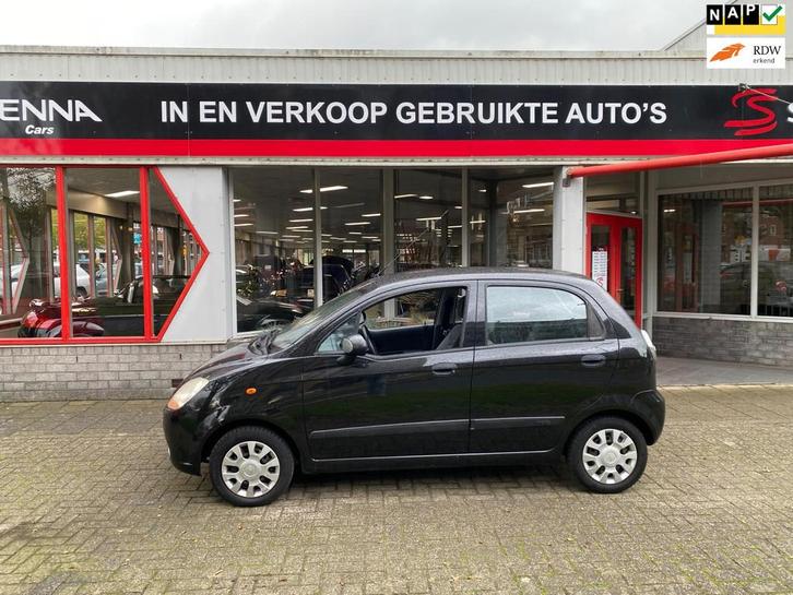 Chevrolet Matiz 0.8 - Airco - Stuurbekr - NAP - Inruil Mog !, Auto's, Chevrolet, Bedrijf, Te koop, Matiz, ABS, Airbags, Airconditioning