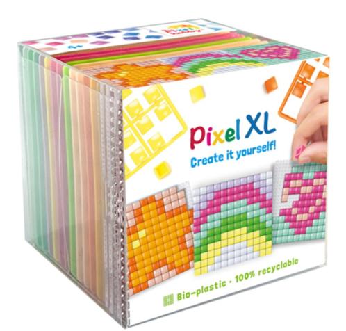Pixelhobby Create it yourself XL kubusset 24202 schattig 6,2, Hobby en Vrije tijd, Knutselen, Nieuw, Materiaal, Ophalen of Verzenden