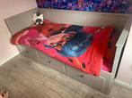 Ikea Hemnes bed grijs, Kinderen en Baby's, Kinderkamer | Bedden, Ophalen, 85 tot 100 cm, Gebruikt, Lattenbodem