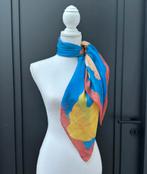 Vintage handbeschilderde grote zijden sjaal, Kleding | Dames, Mutsen, Sjaals en Handschoenen, Vintage, Ophalen of Verzenden, Sjaal